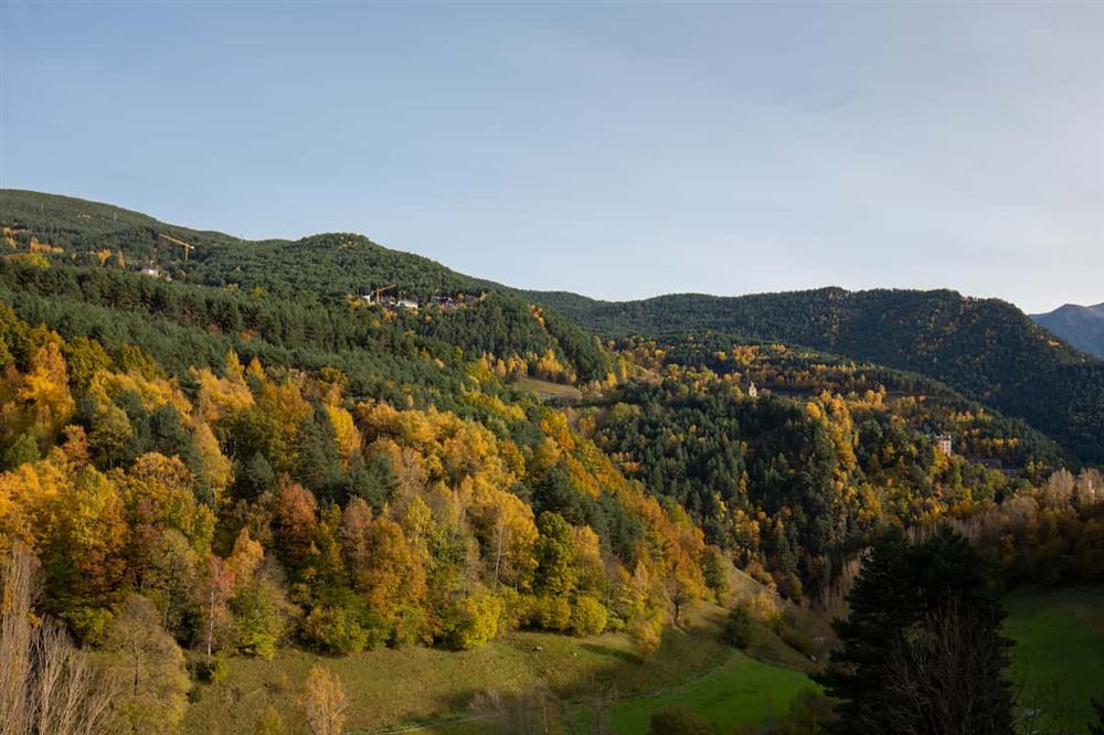 Landscape of Andorra's excellent quality of life